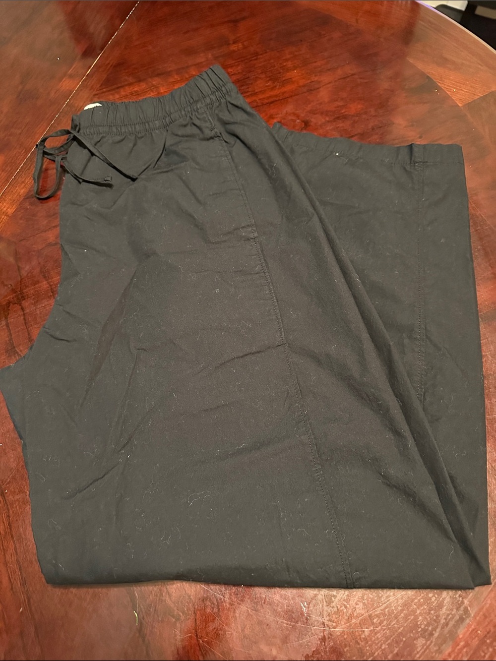 Abercrombie poplin barrel pull on pant